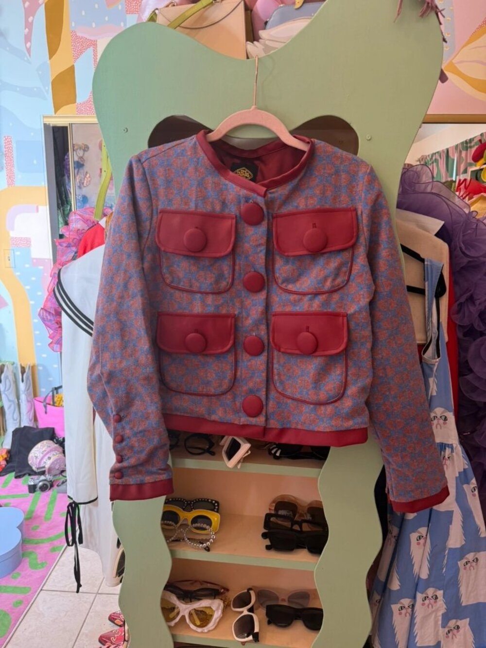 House of Caswell carly Cardigan jacket and mini skirt set XS - Picture 3 of 6